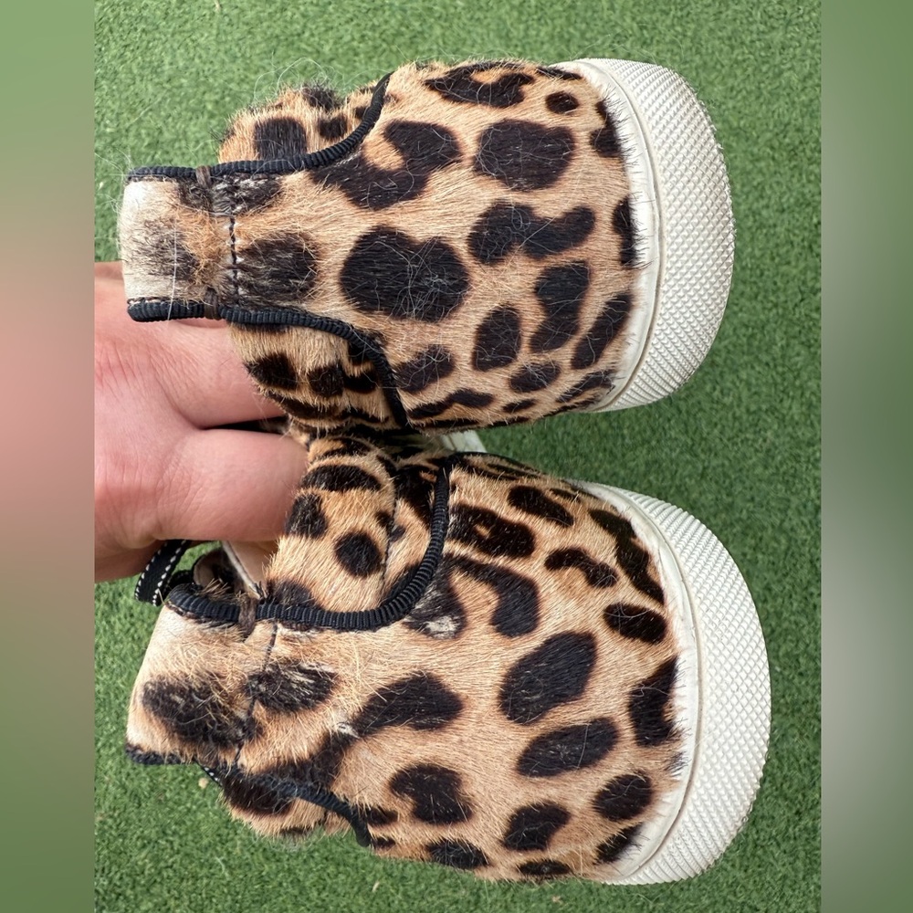 Christian Louboutin Leopard Print Sneakers - Picture 3 of 6